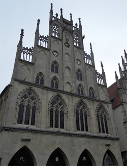 Historisches Rathaus in Münster; Rechte: Michael Schnell